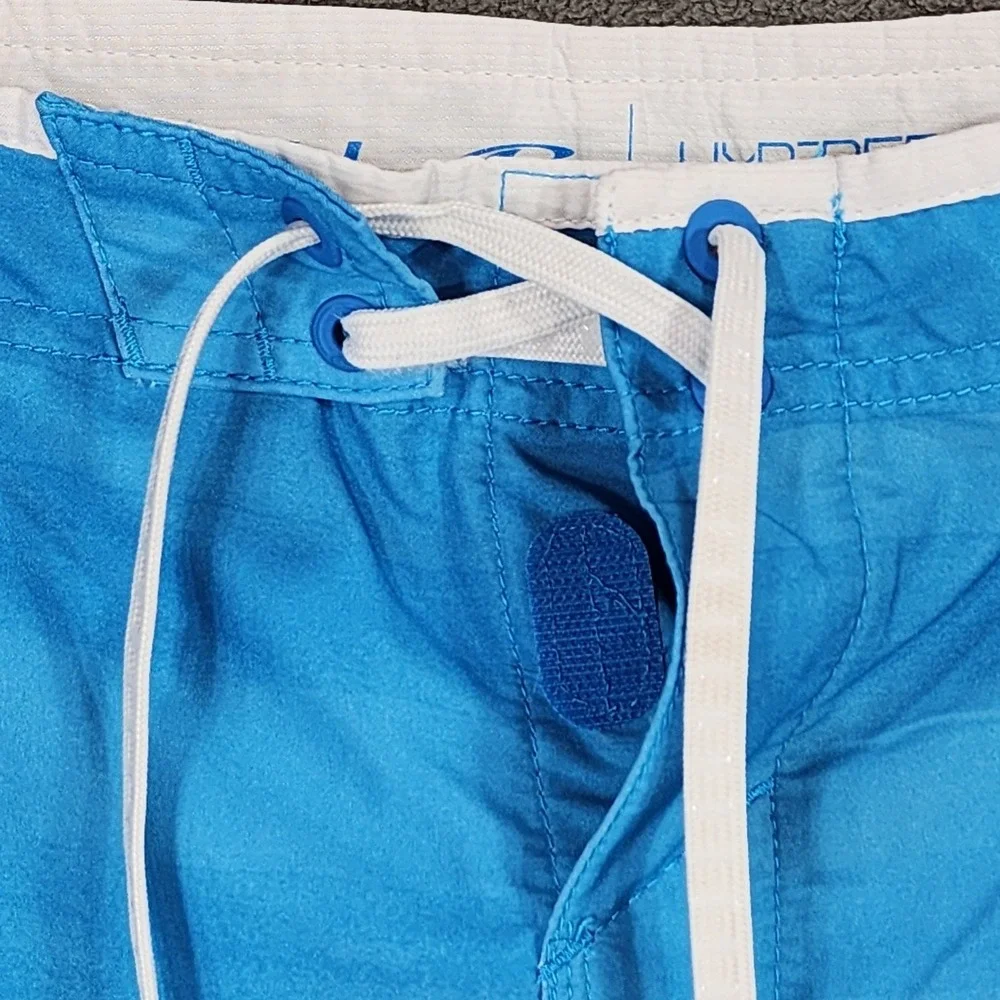 ONeill Board Shorts 30 Mens Hyperfreak Stripe Red White Blue 10